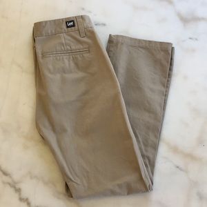 Lee •khaki pants•